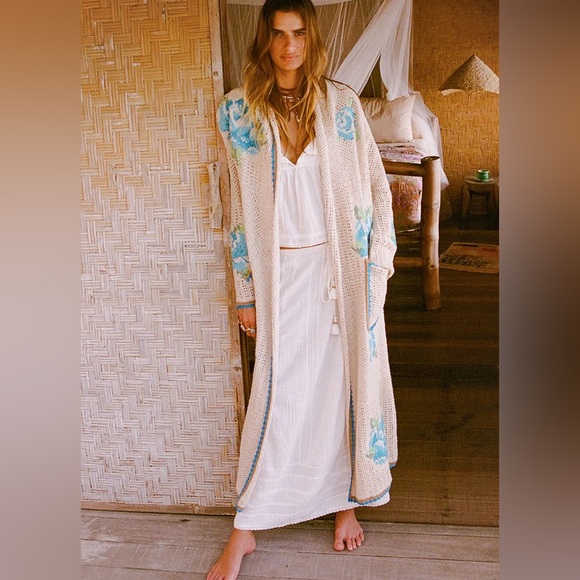 Coastal Granny Maxi Cardigan BNWT - Picture 5 of 11